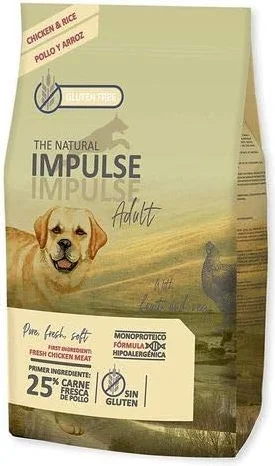 NATURAL IMPULSE Dog Pollo Pienso para Perros - Saco 3 kg