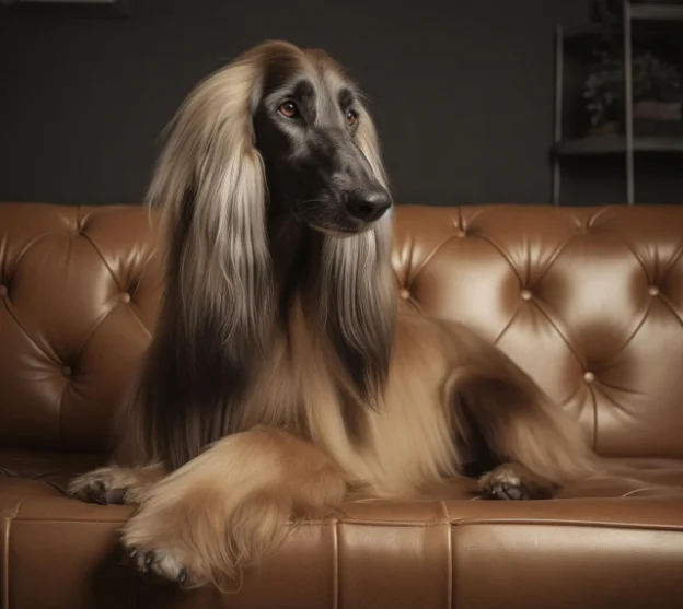 perro Lebrel afgano