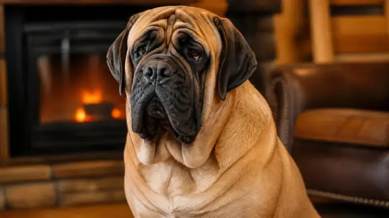 Mastín Inglés, considerado por muchos la raza de perro más grande del mundo por su peso