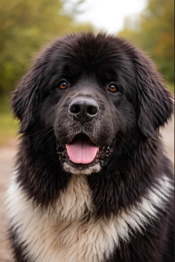 Cara de perro Terranova adulto