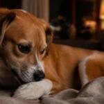 ¿Por qué mi perro se chupa las patas de noche?